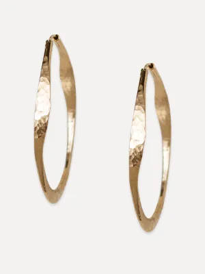 14K Moore Hoops