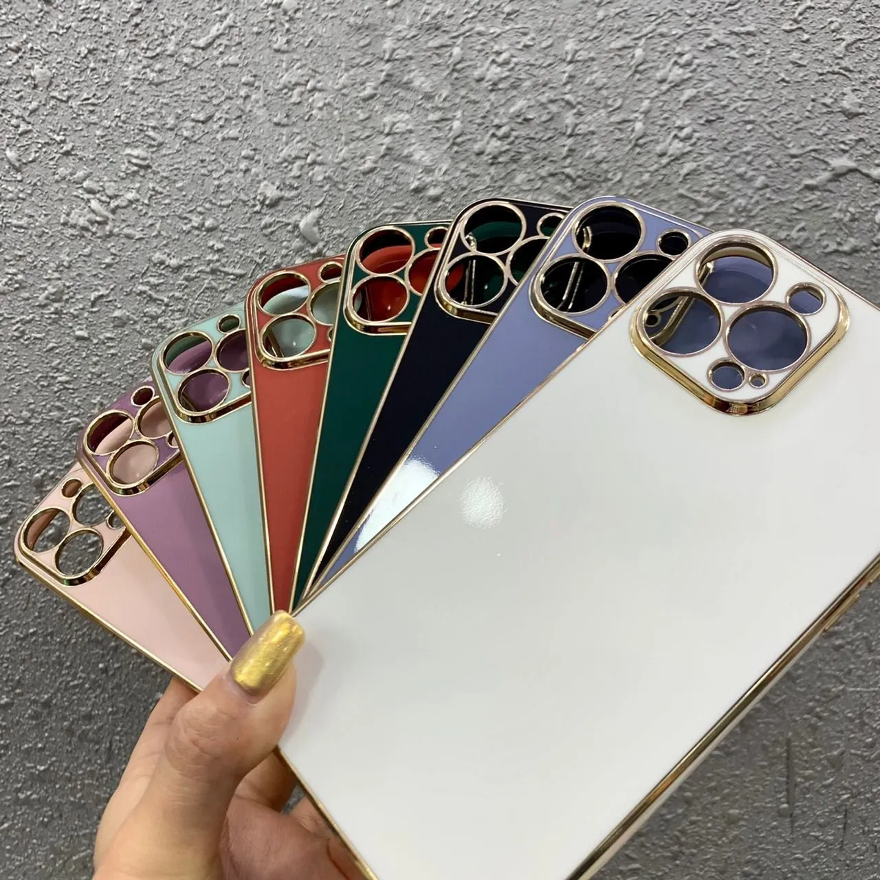 6D Chrome Hard Protection Case For Tecno