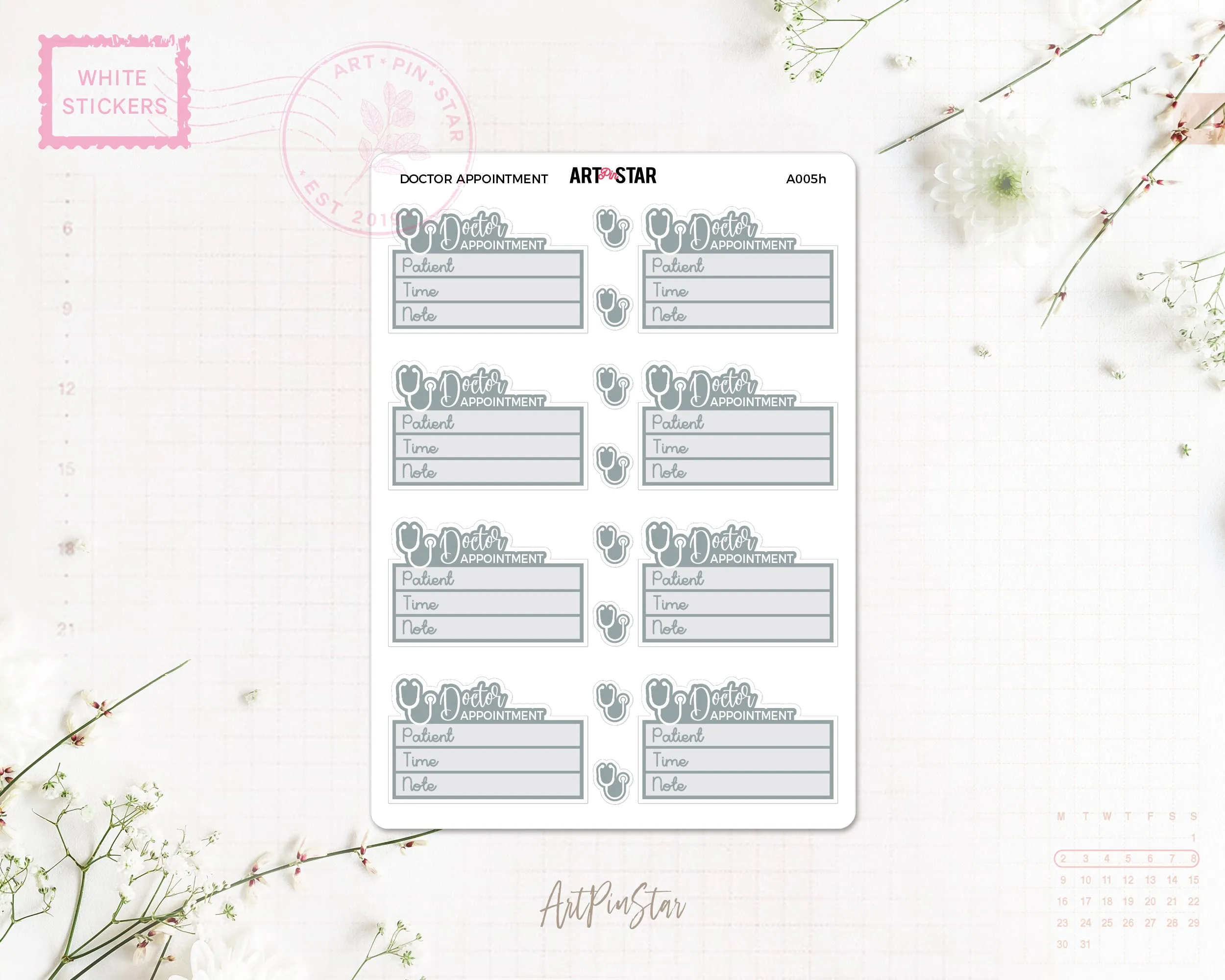 A005h | Doctor Appointment, Gray