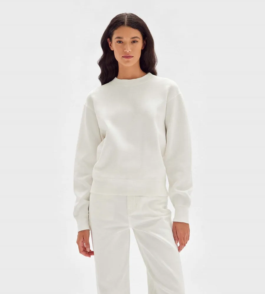 Addison Textured Crew