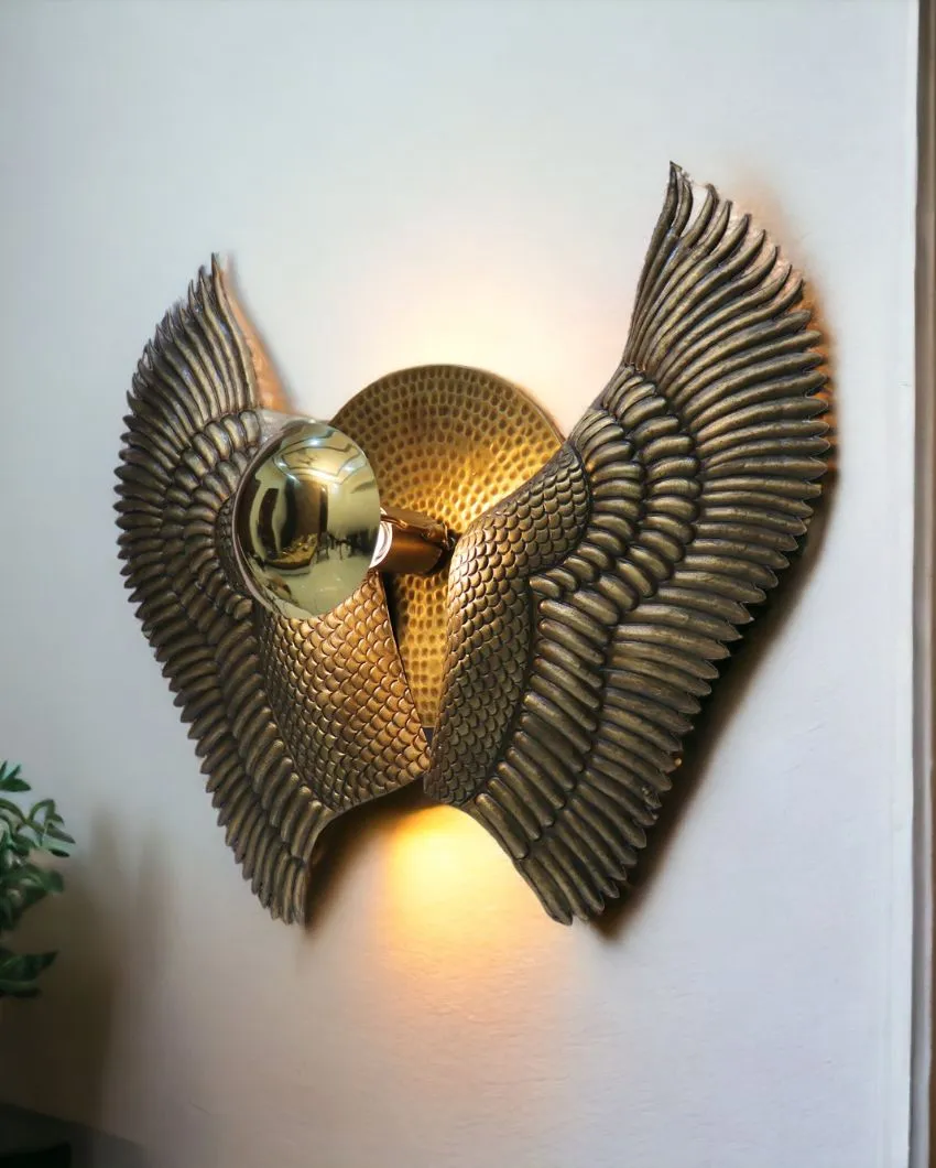Adler Wing Wall Lamp | 23 x 18 x 5 inches