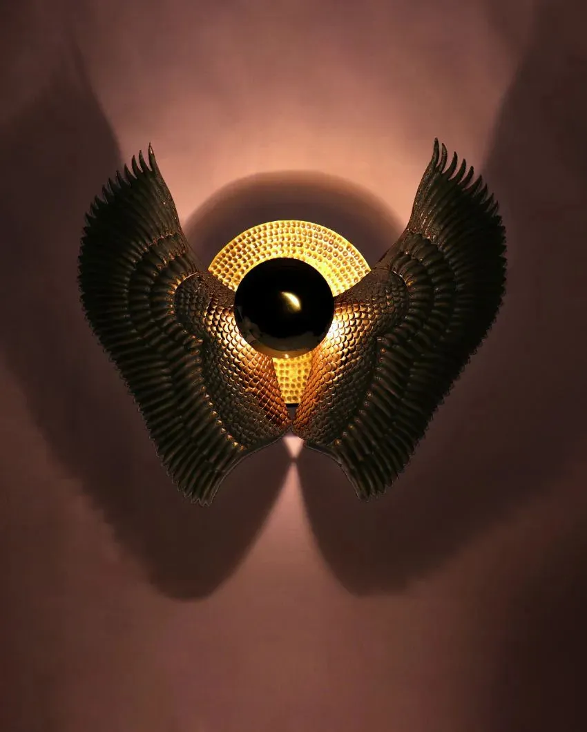 Adler Wing Wall Lamp | 23 x 18 x 5 inches
