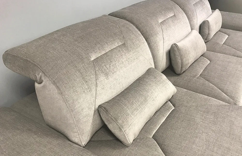 Alpine-X Functional Sectional in Silver Gray