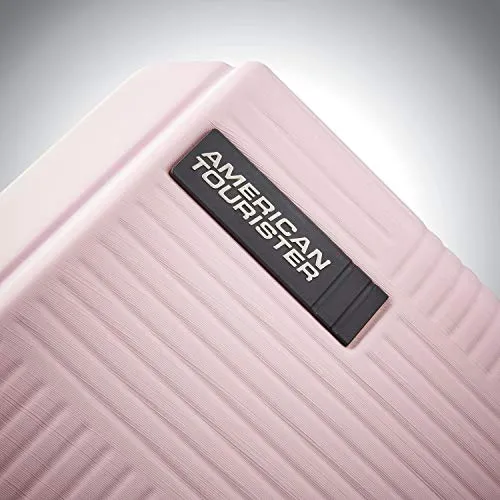 American Tourister Stratum XLT Expandable Hardside Luggage with Spinner Wheels, Pink Blush