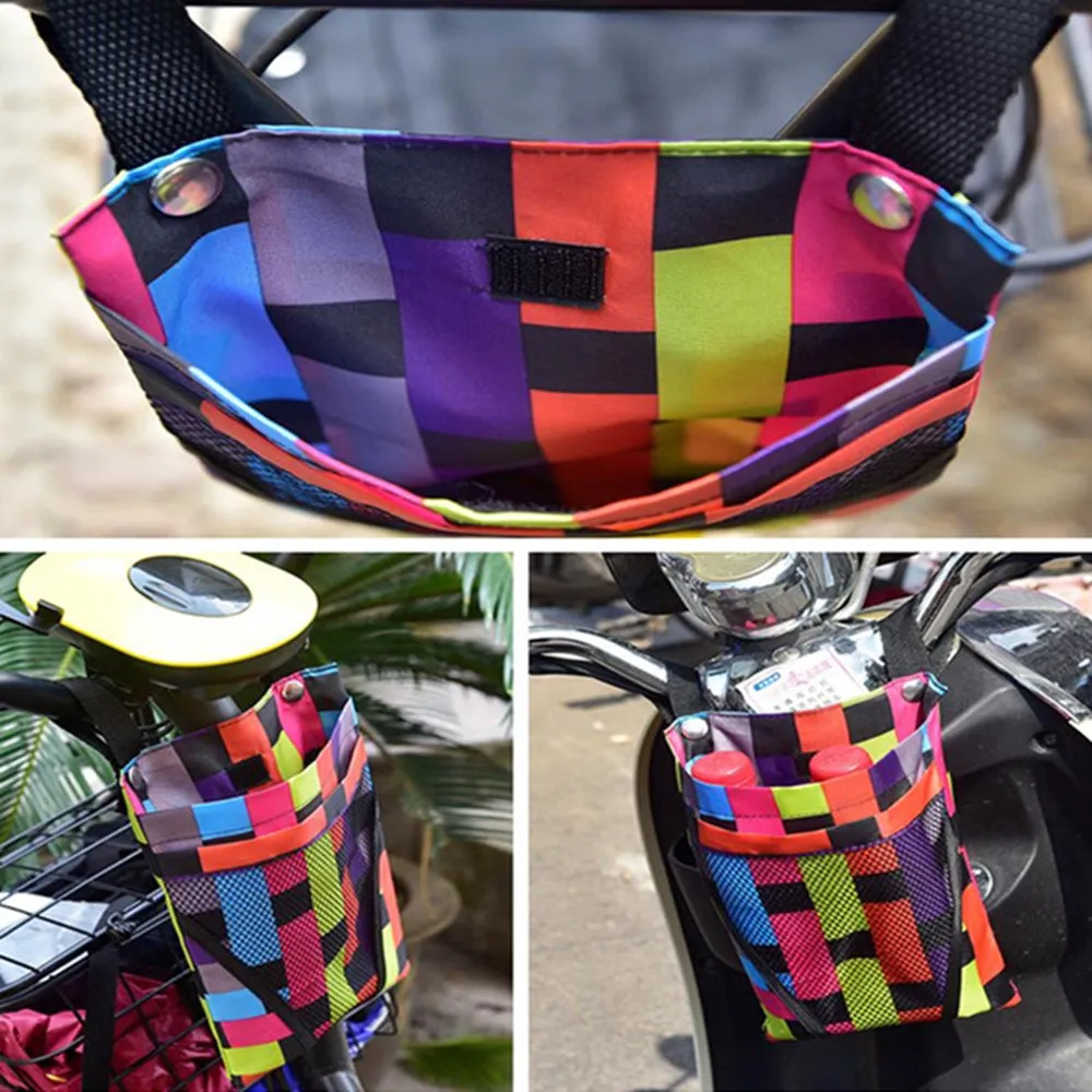 AMZER Electric Motorcycle Storage Bag Small Bicycle Front Handle Storage Bag
