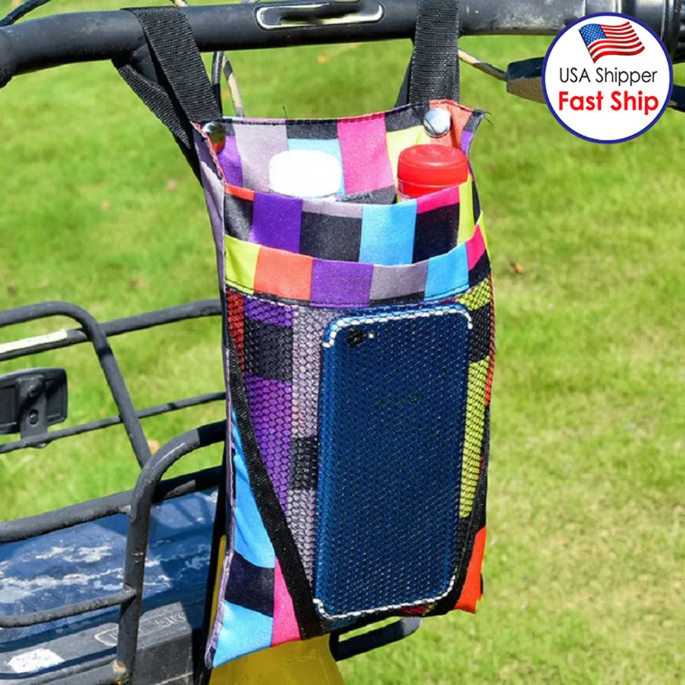AMZER Electric Motorcycle Storage Bag Small Bicycle Front Handle Storage Bag