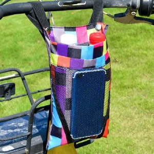 AMZER Electric Motorcycle Storage Bag Small Bicycle Front Handle Storage Bag