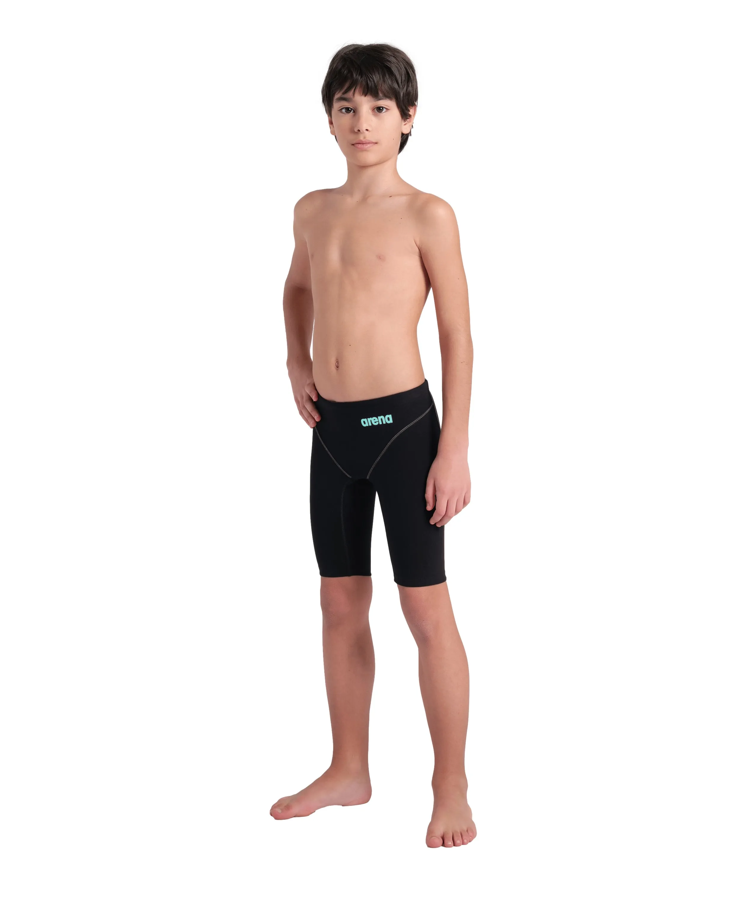 Arena Boys Powerskin Impulso Jammer - Black/Teal