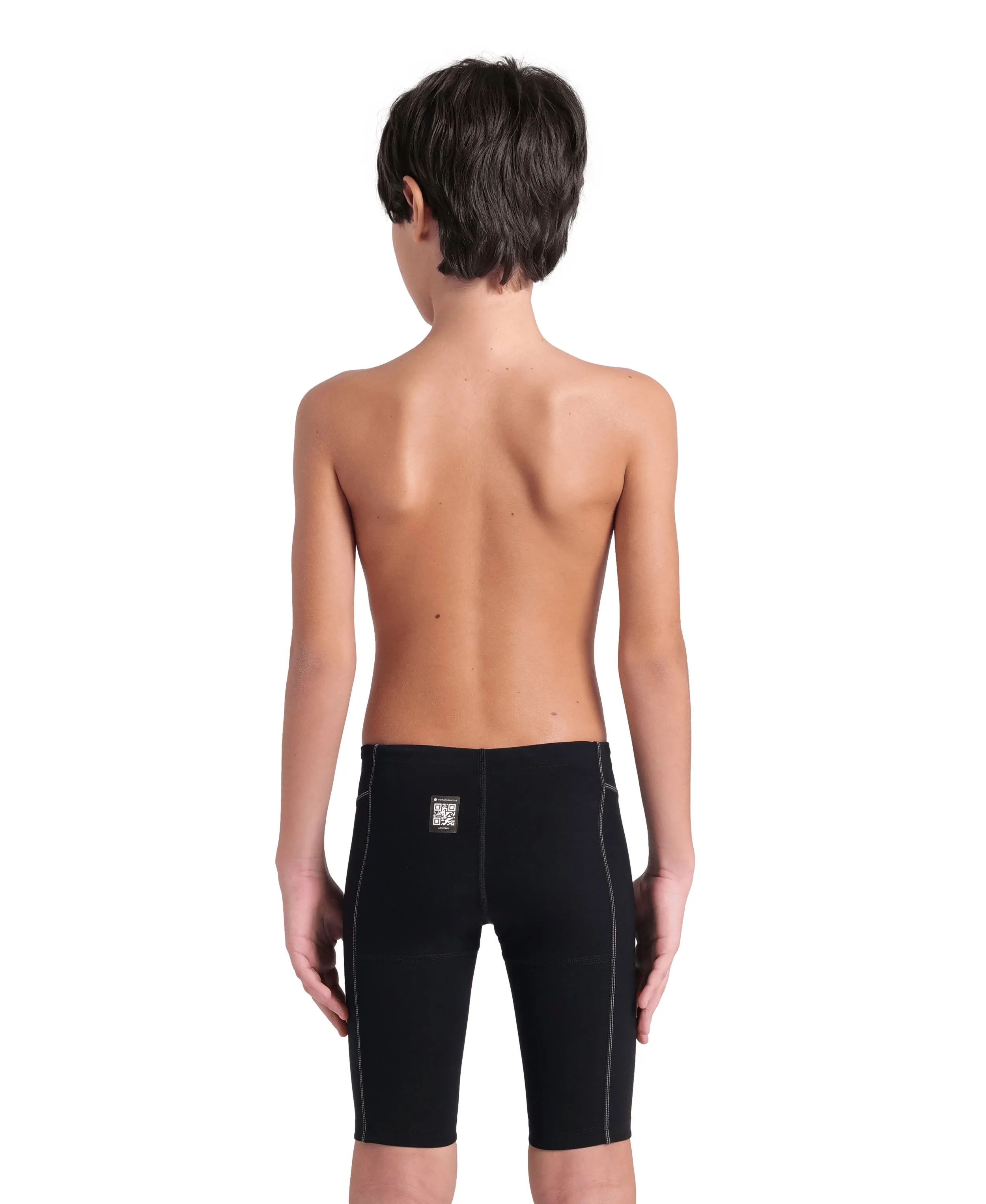 Arena Boys Powerskin Impulso Jammer - Black/Teal