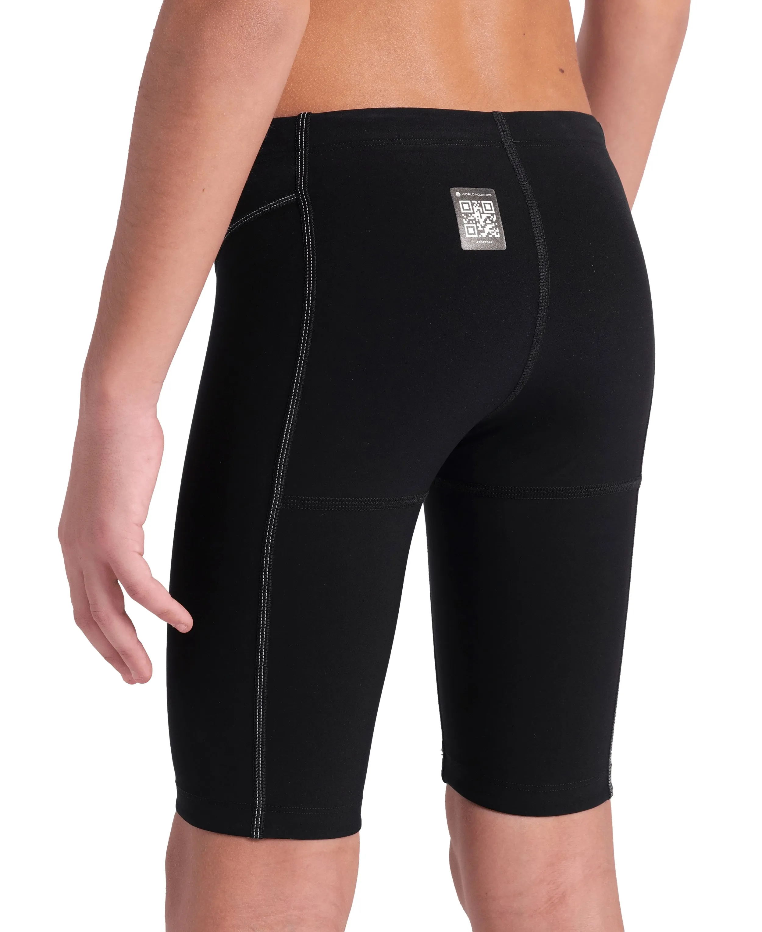 Arena Boys Powerskin Impulso Jammer - Black/Teal