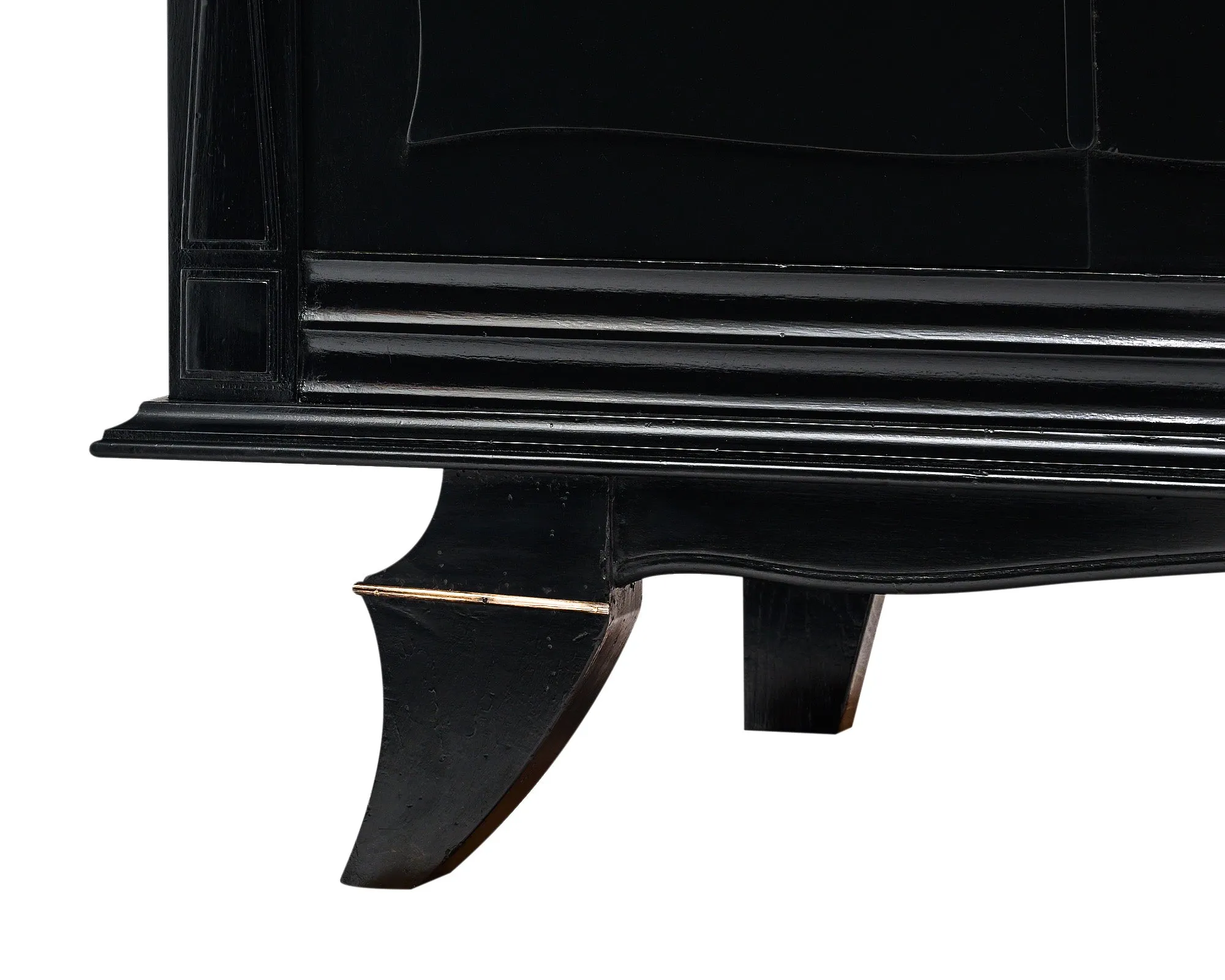 Art Deco Period Ebonized French Buffet