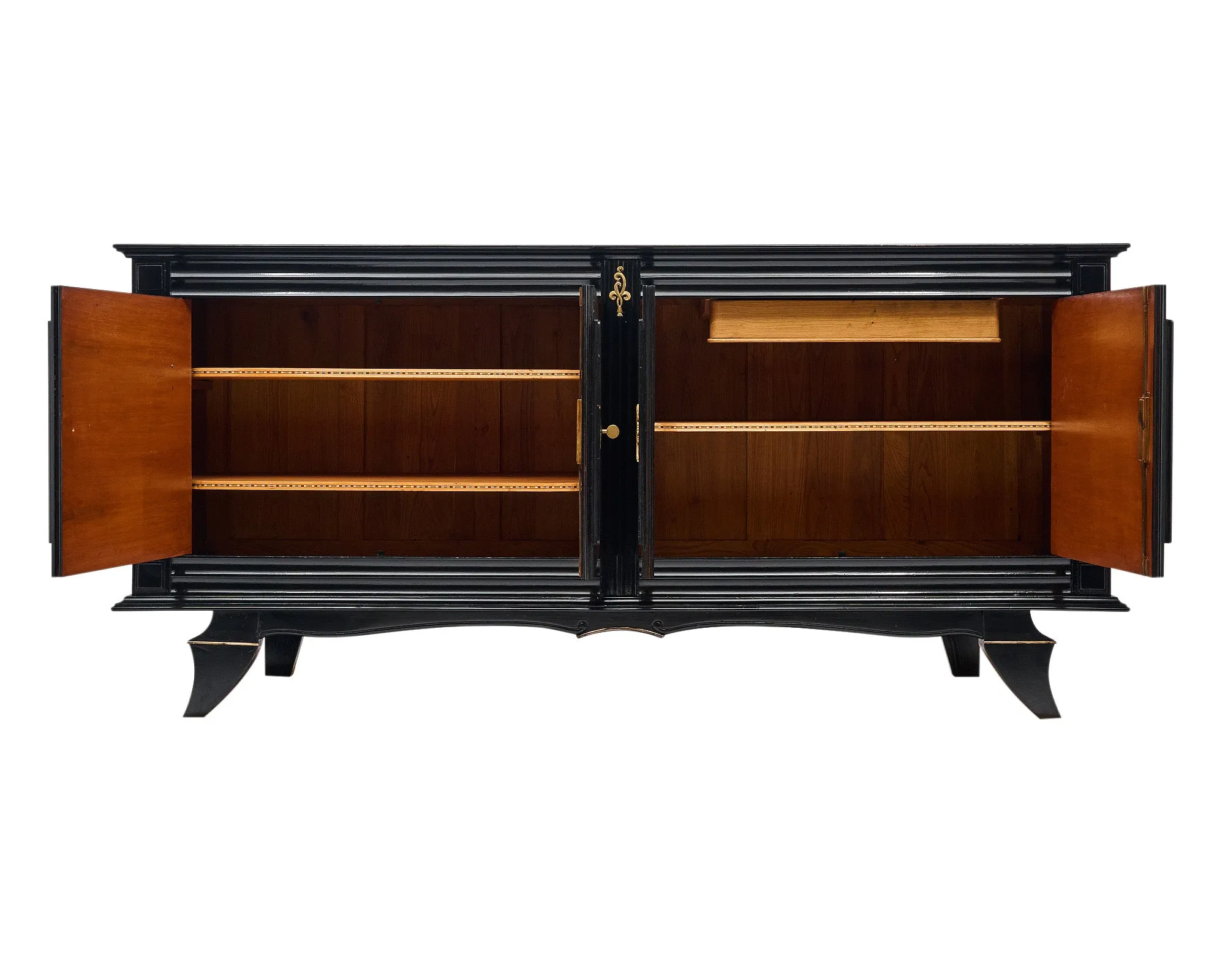 Art Deco Period Ebonized French Buffet
