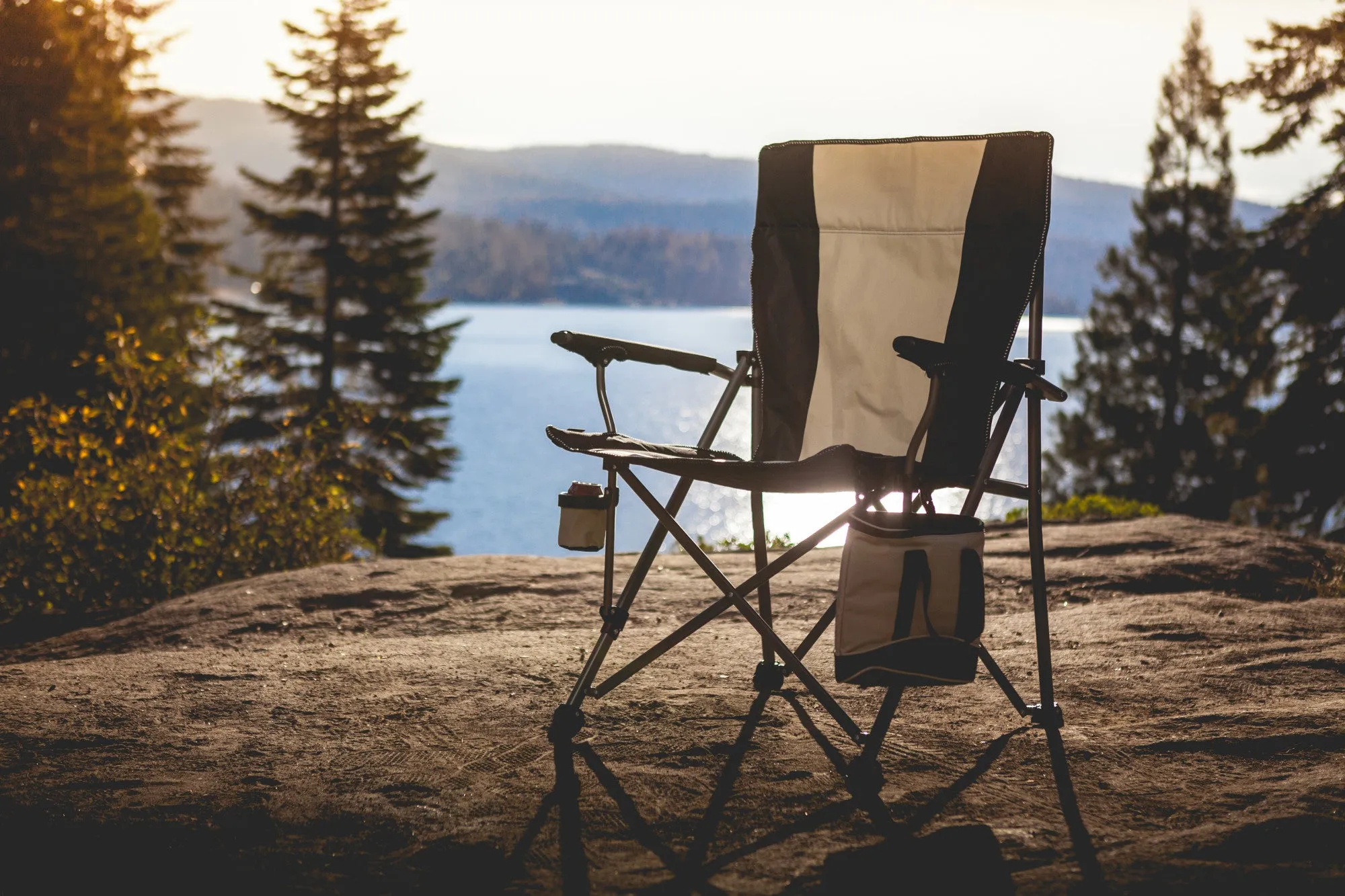 Auburn Tigers - Big Bear XXL Camping Chair with Cooler