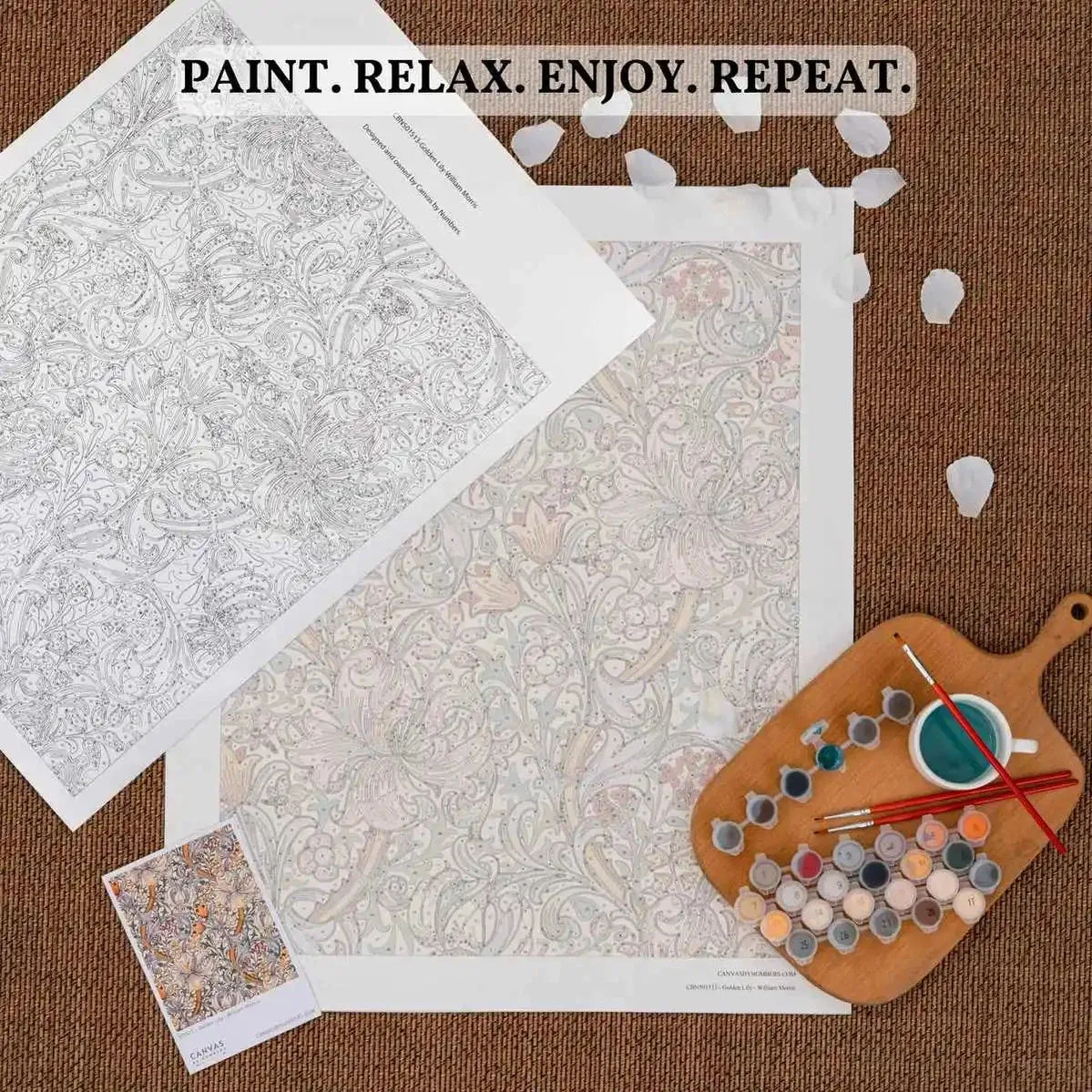 Batrachia - Paint by Numbers