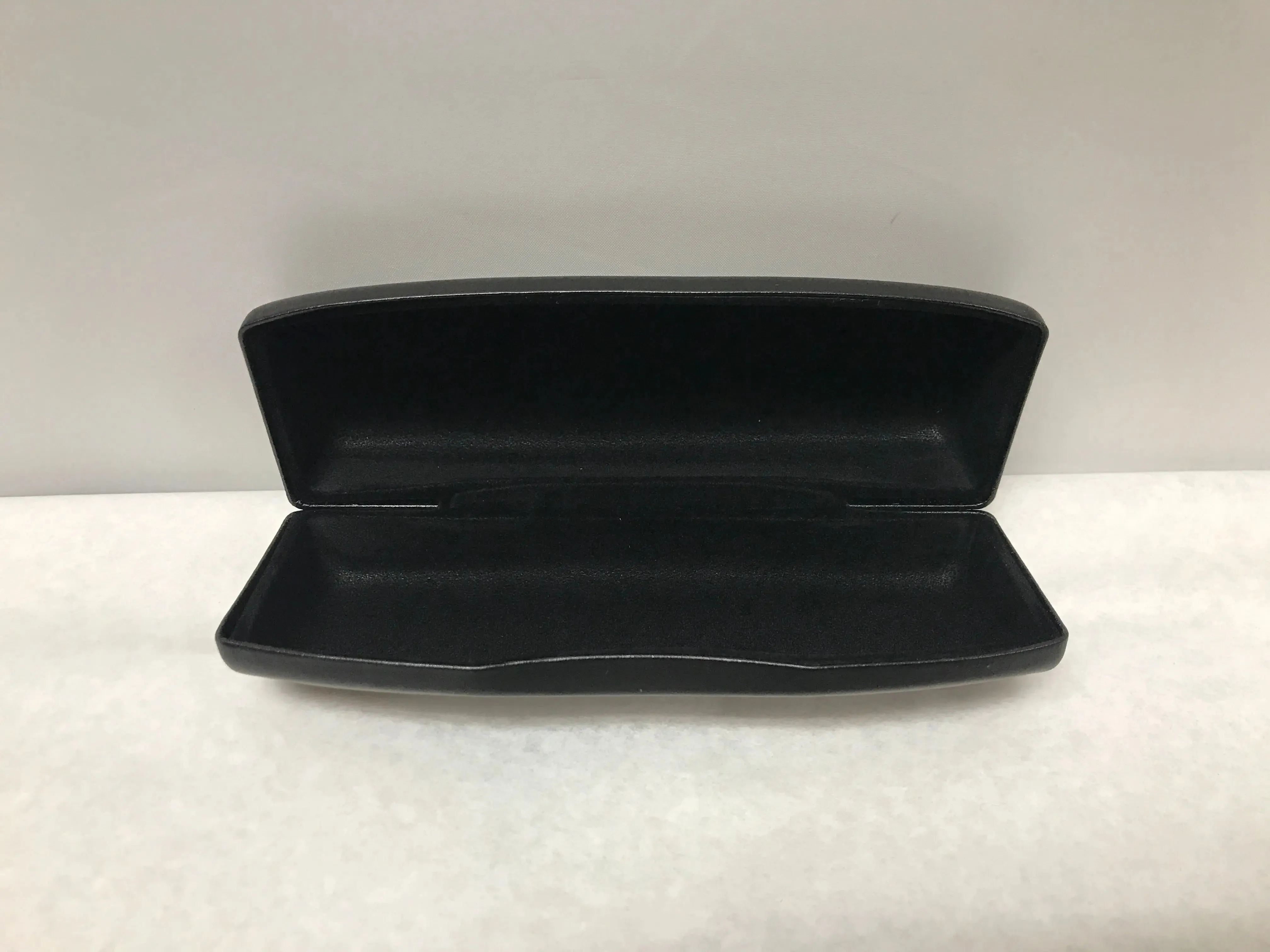 bebe Brand Name Optical Logo Engraved Black Eyeglasses Hard Case | KMOPT-04