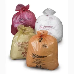 Biohazard Waste Bag Medegen Medical Products 12 to 14 gal. Red Bag Polypropylene 25 X 30 Inch - Medegen Medical Products LLC  Mfr# 844