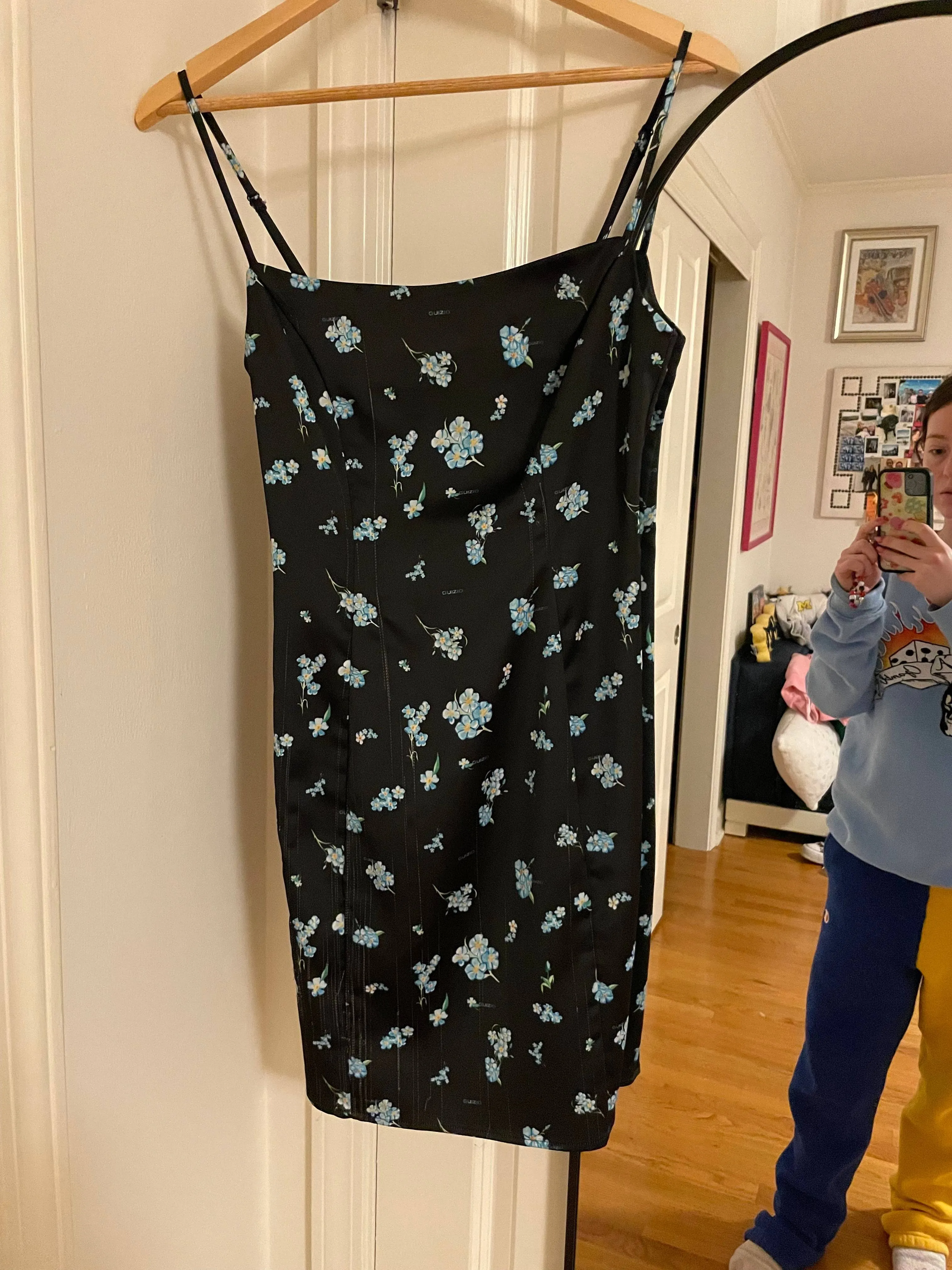 Black 'Forget Stylish Me Not' Dress