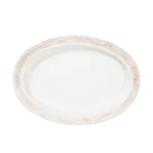 Blenheim Oak 18" Platter - Whitewash
