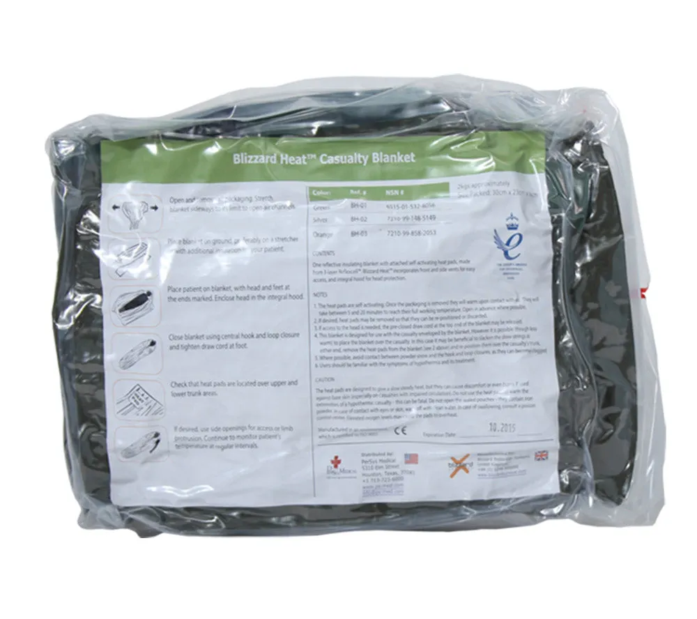 Blizzard Heat Casualty Blanket - PerSys Medical