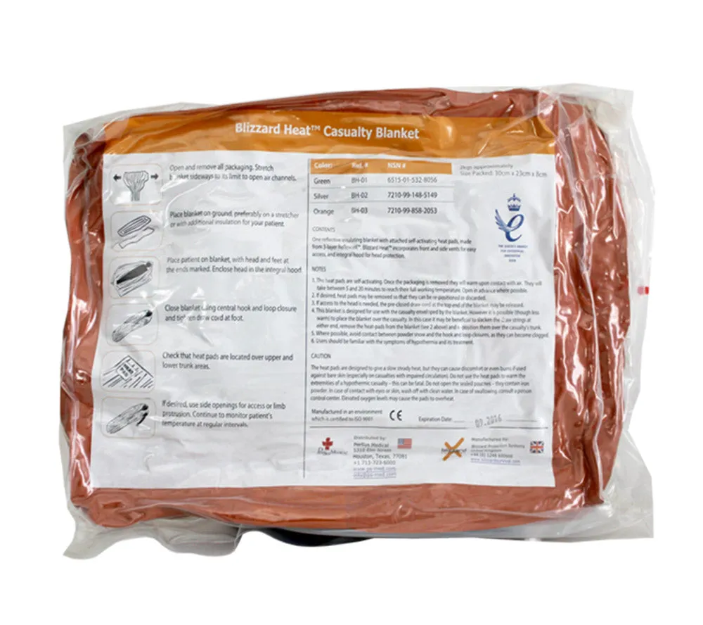 Blizzard Heat Casualty Blanket - PerSys Medical