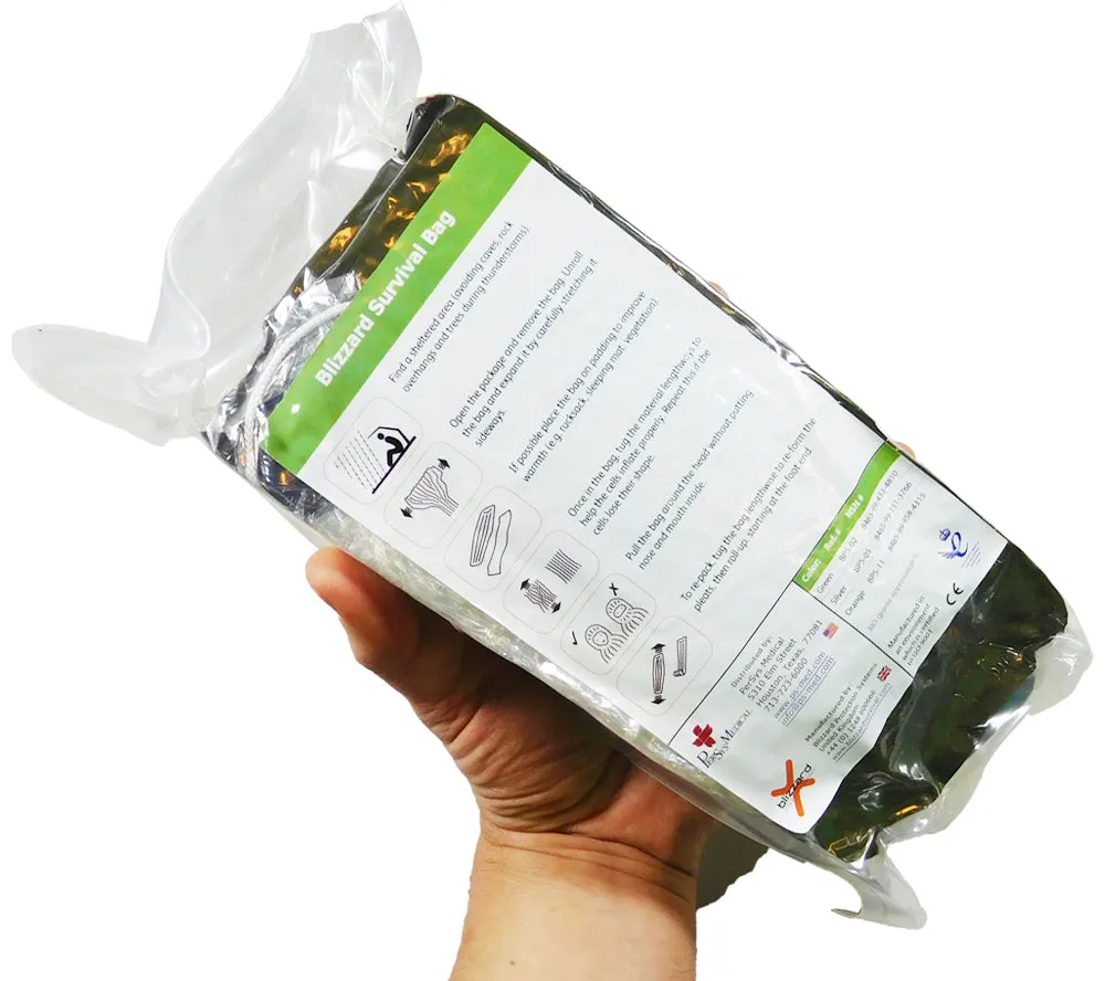 Blizzard Survival Bag - PerSys Medical NSN: 8465-99-958-4315