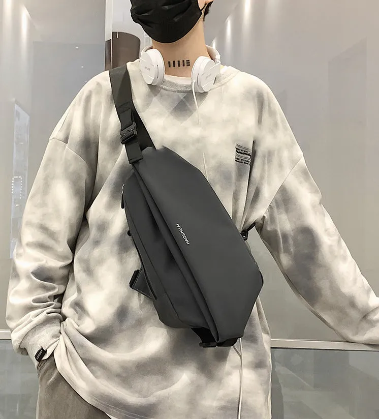 BM017 - Multi-Functional Men's Messenger Crossbody Bag