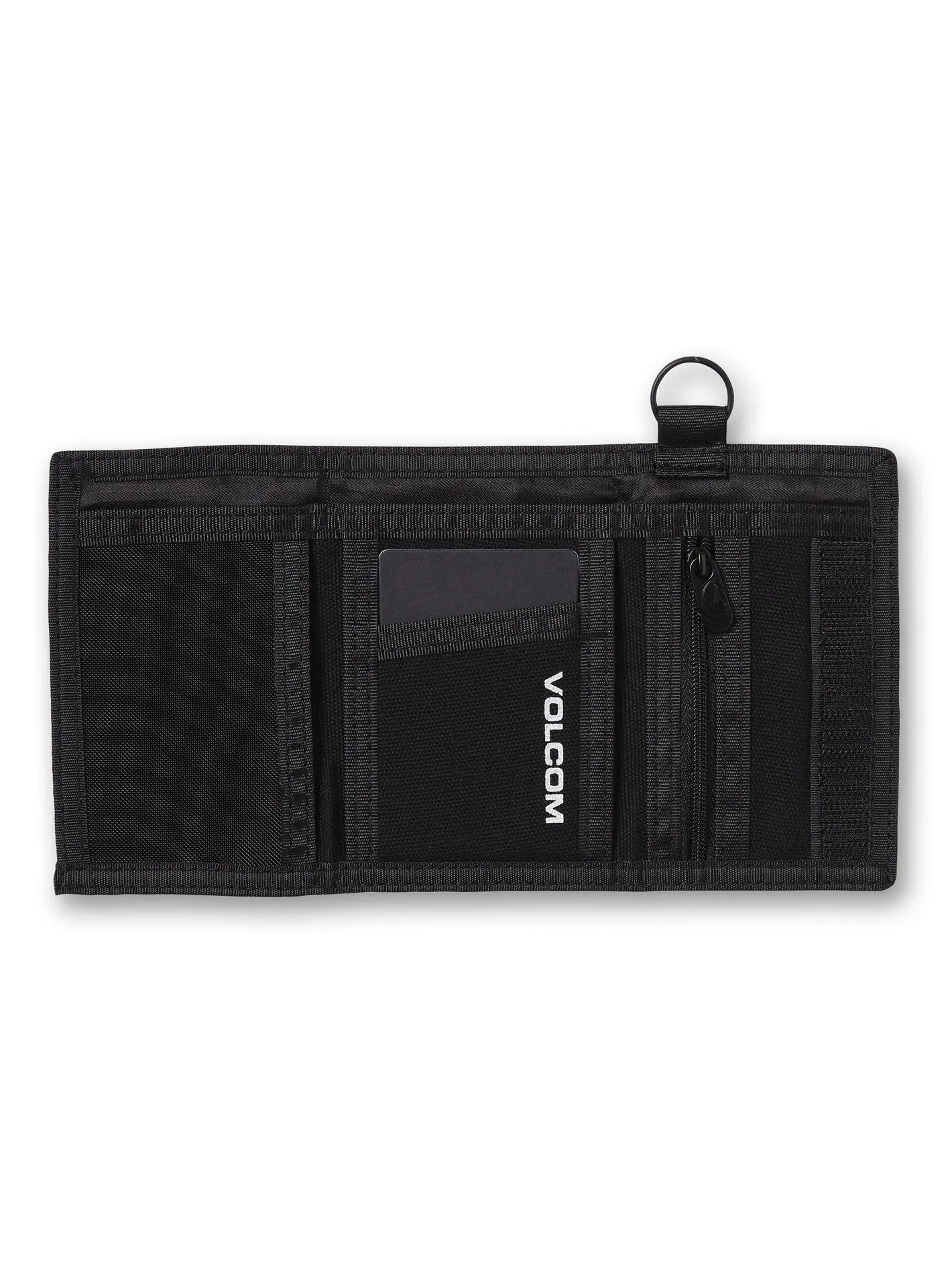 Box Stone Wallet - BLACK