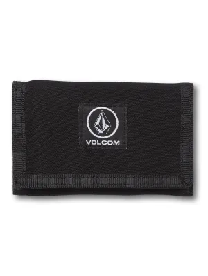 Box Stone Wallet - BLACK