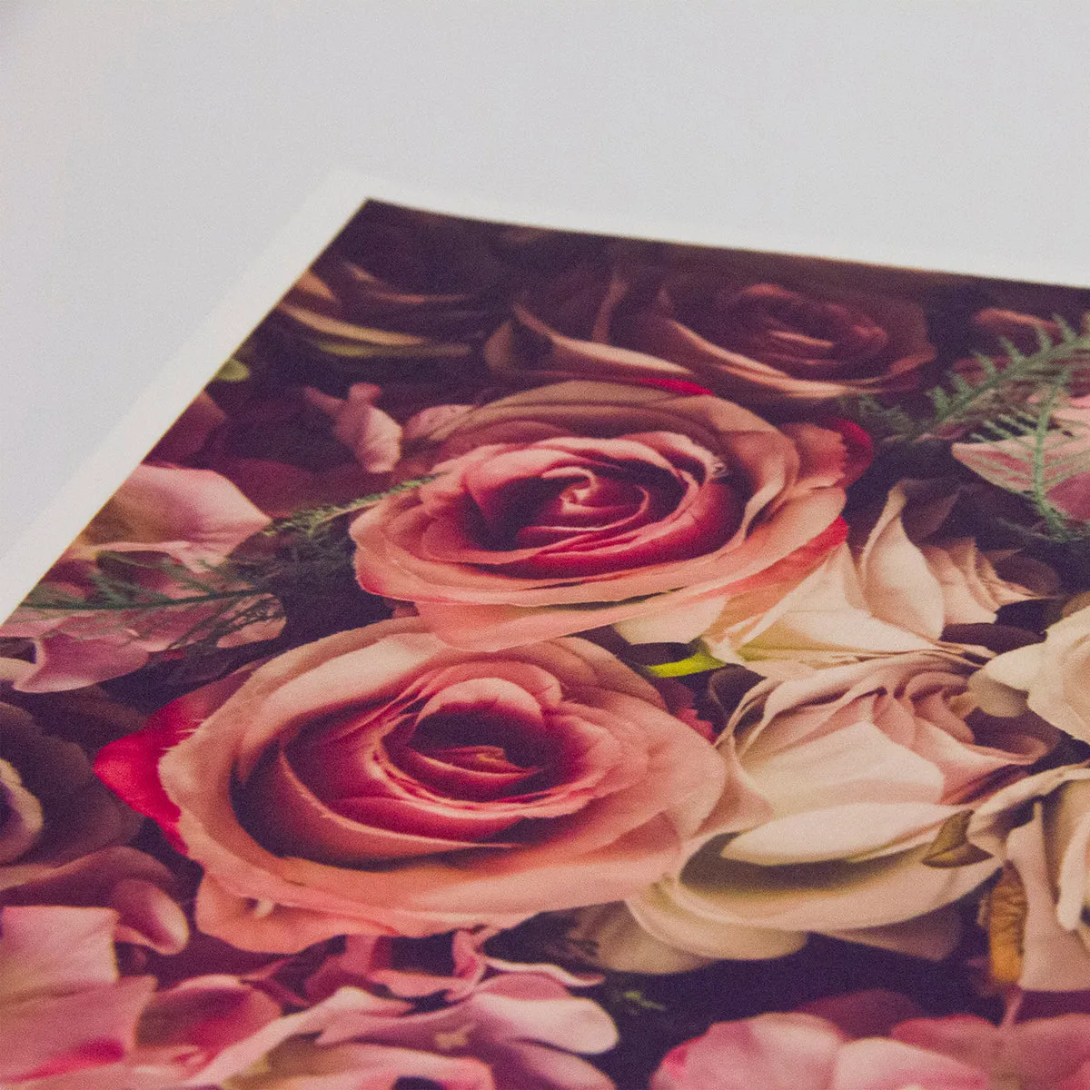Breathing Color Mint Textured Fine Art Paper 60" x 20, Sample
