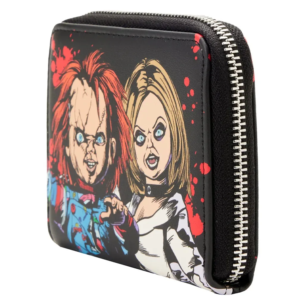 Bride of Chucky Zip Around Wallet