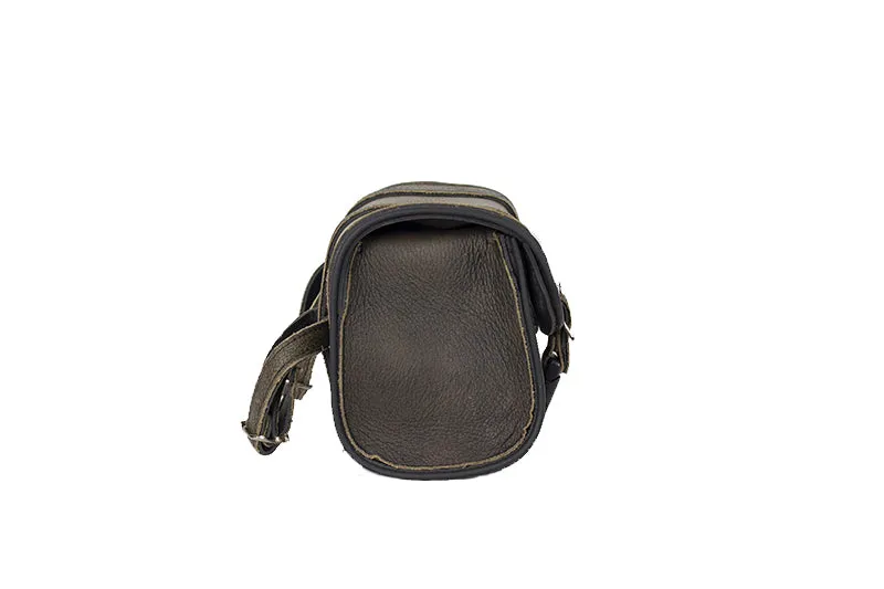 Brown Leather Motorcycle Tool Bag