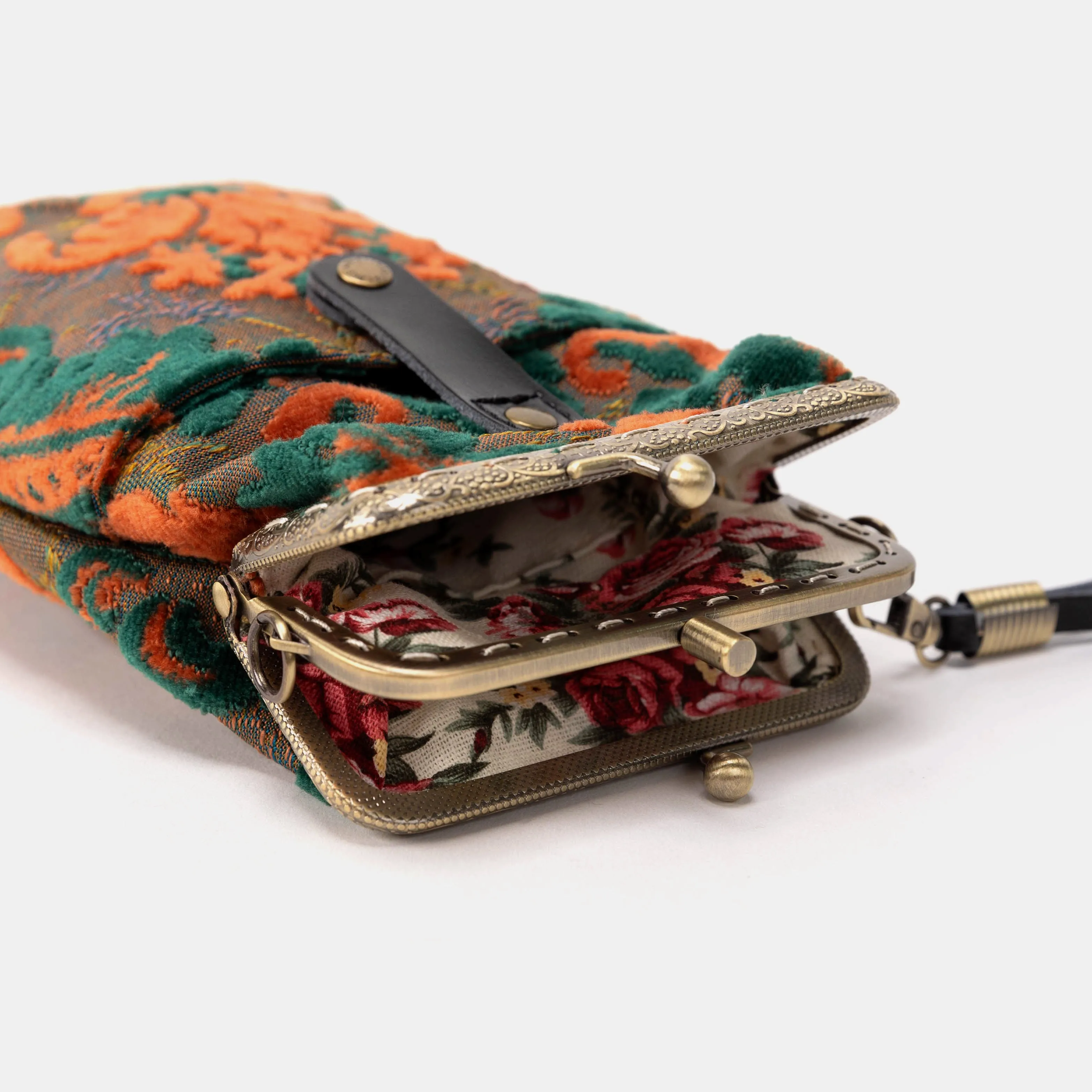 Burnout Velvet Revival Jade Carpet Phone Case