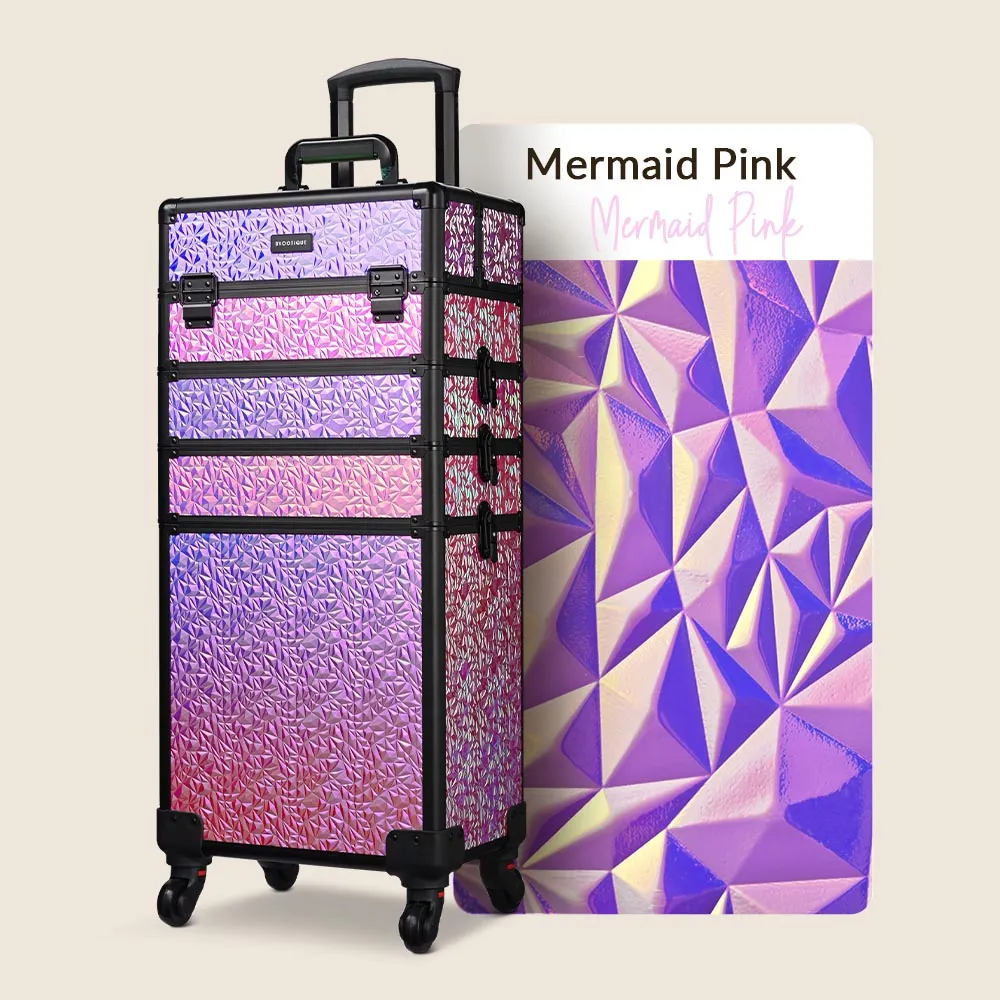 Byootique 4 in 1 Rolling Makeup Case in Mermaid Design