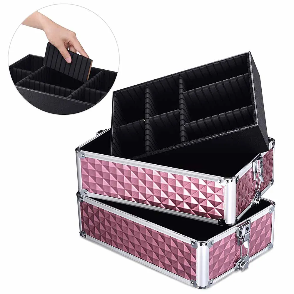 Byootique MassLux Brilliant Blue 4in1 Rolling Makeup Case