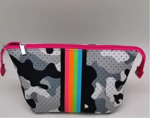 Camo Rainbow Cosmetic Pouch