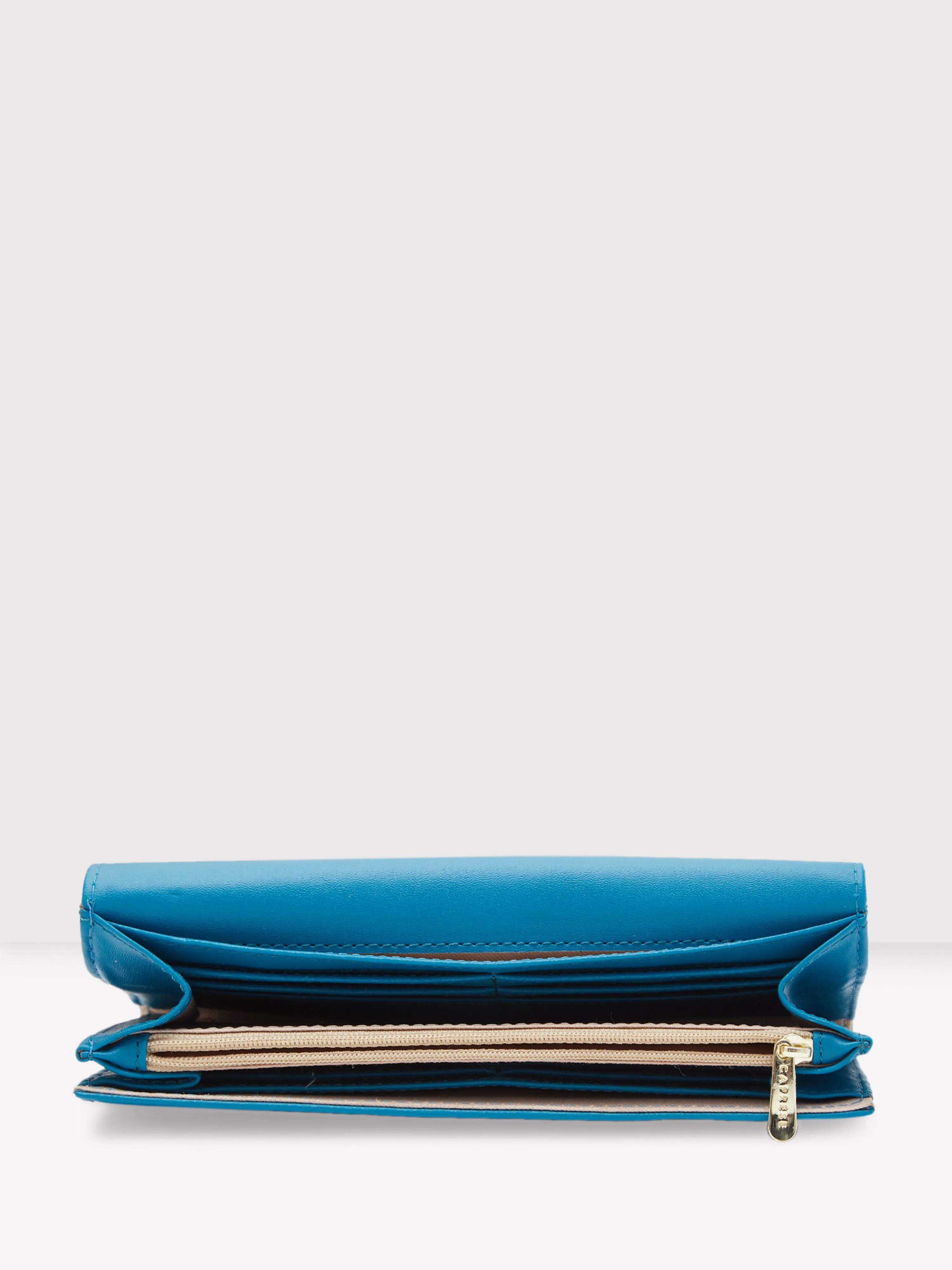 Caprese Dara Flap Wallet Medium Green