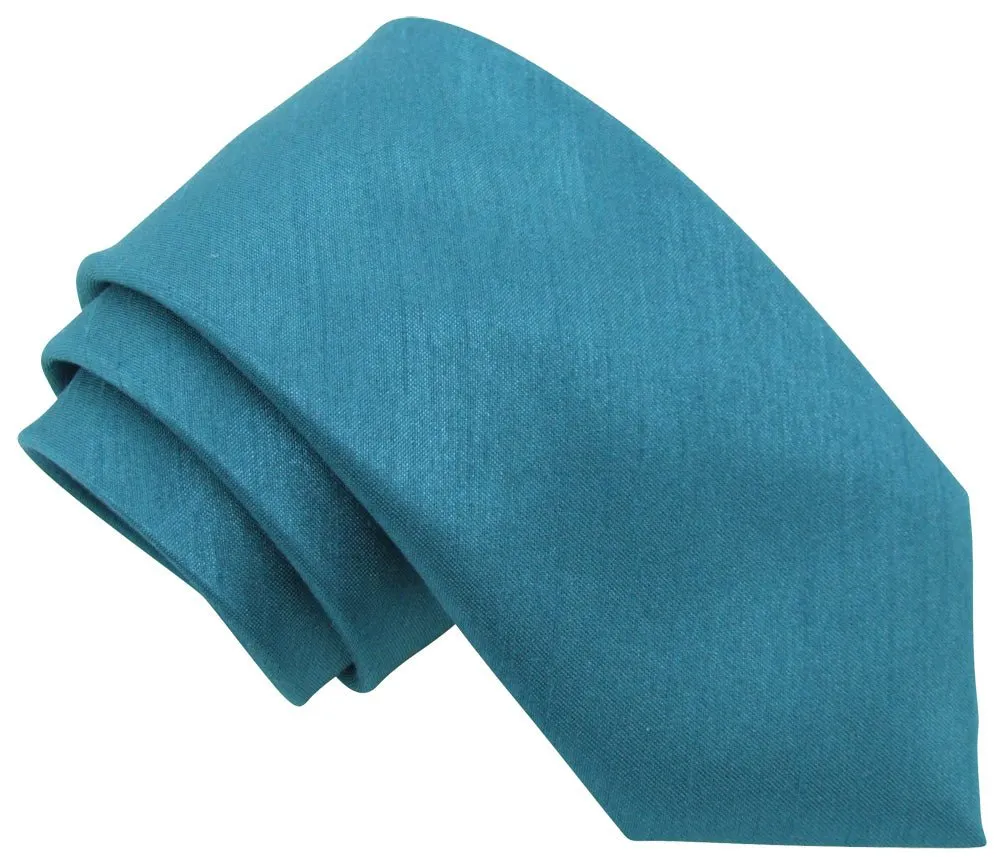 Cerulean Shantung Wedding Swatch