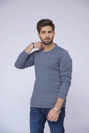 Charcoal Textured Sweatshirt