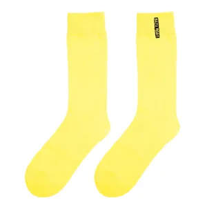 Chokore Stylish Cotton Socks (Yellow)