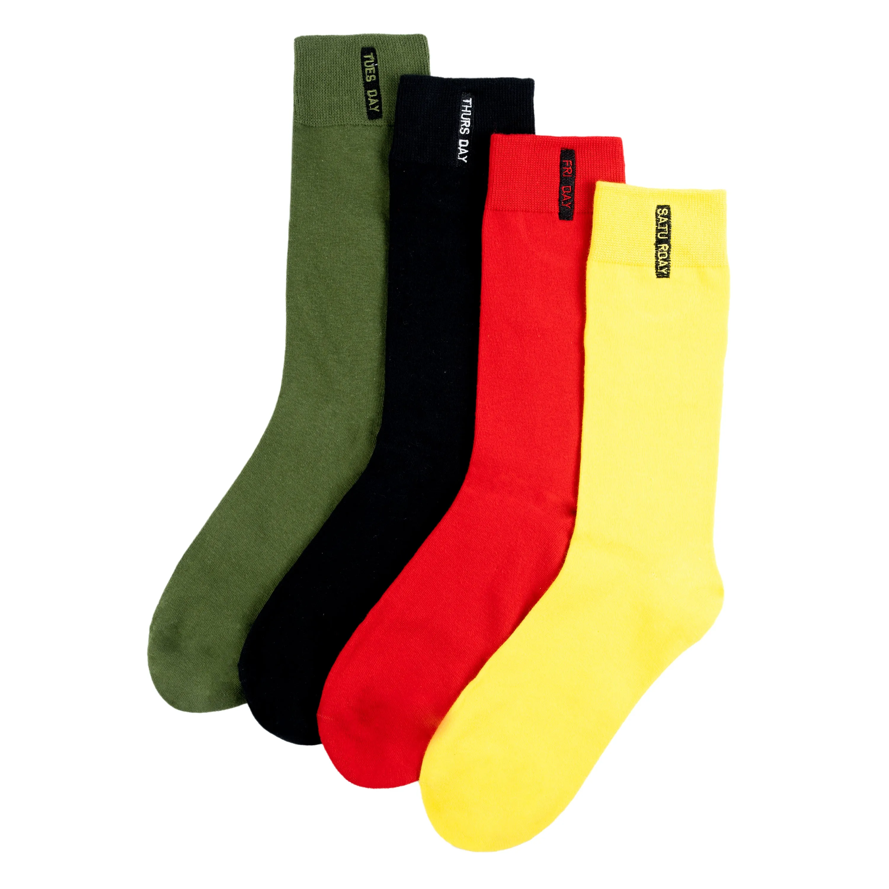Chokore Stylish Cotton Socks (Yellow)