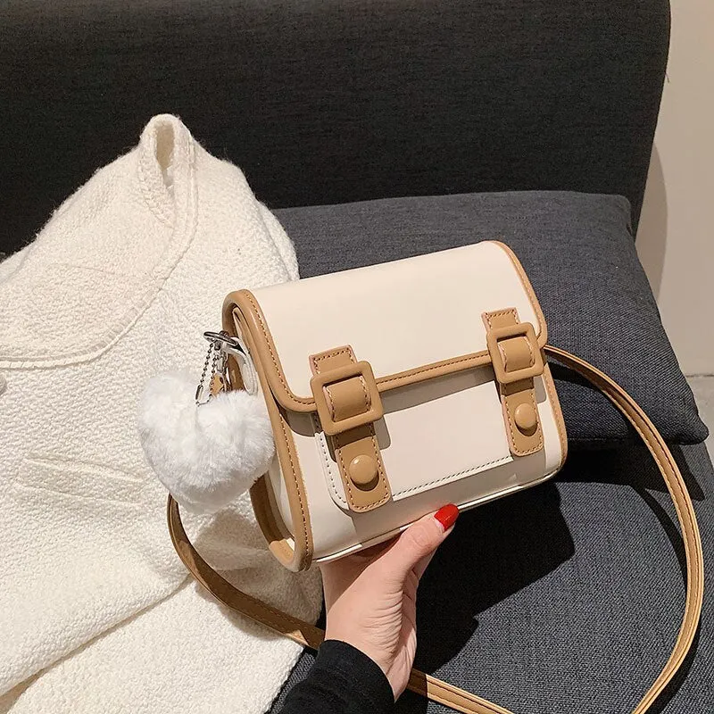 Classic hit color messenger bag ladies retro messenger bag casual small square bag mini bag mobile phone bag wallet female