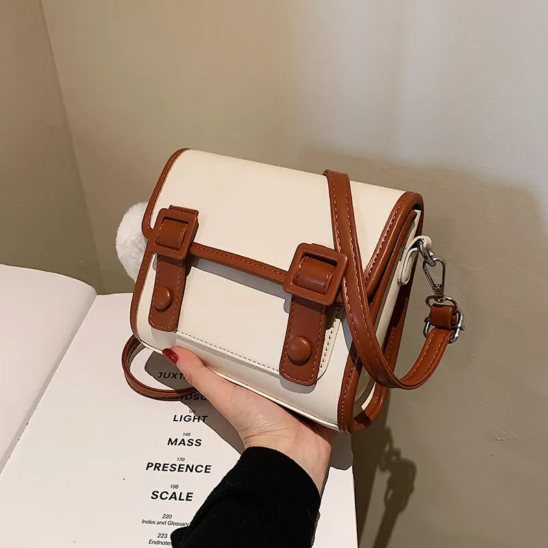 Classic hit color messenger bag ladies retro messenger bag casual small square bag mini bag mobile phone bag wallet female