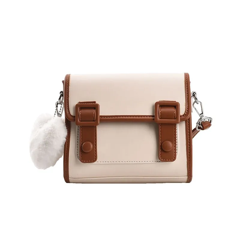Classic hit color messenger bag ladies retro messenger bag casual small square bag mini bag mobile phone bag wallet female
