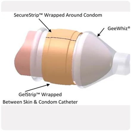 Condom Catheter 29mm GeeWhiz   Daily Pack Of 10 Condom Catheters