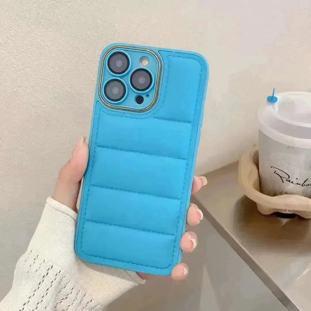 Cotton Filled Down Jacket Phone Case
