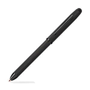 Cross Tech 3  Multi Functional Pen in Brushed Black with PVD Trim