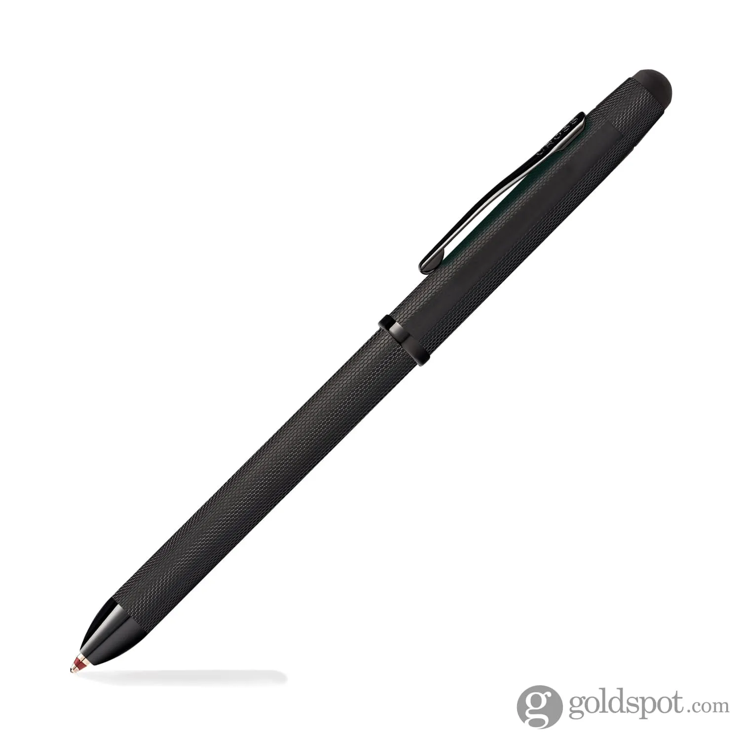 Cross Tech 3  Multi Functional Pen in Brushed Black with PVD Trim