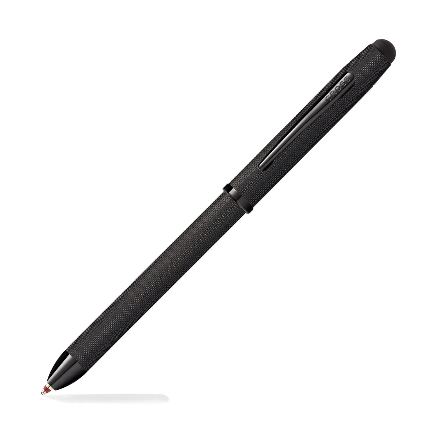 Cross Tech 3  Multi Functional Pen in Brushed Black with PVD Trim