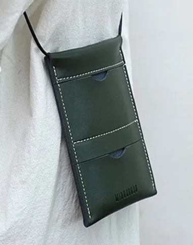 Cute Coffee LEATHER Phone Purse WOMEN SHOULDER BAG Slim Phone Crossbody Purse FOR WOMEN
