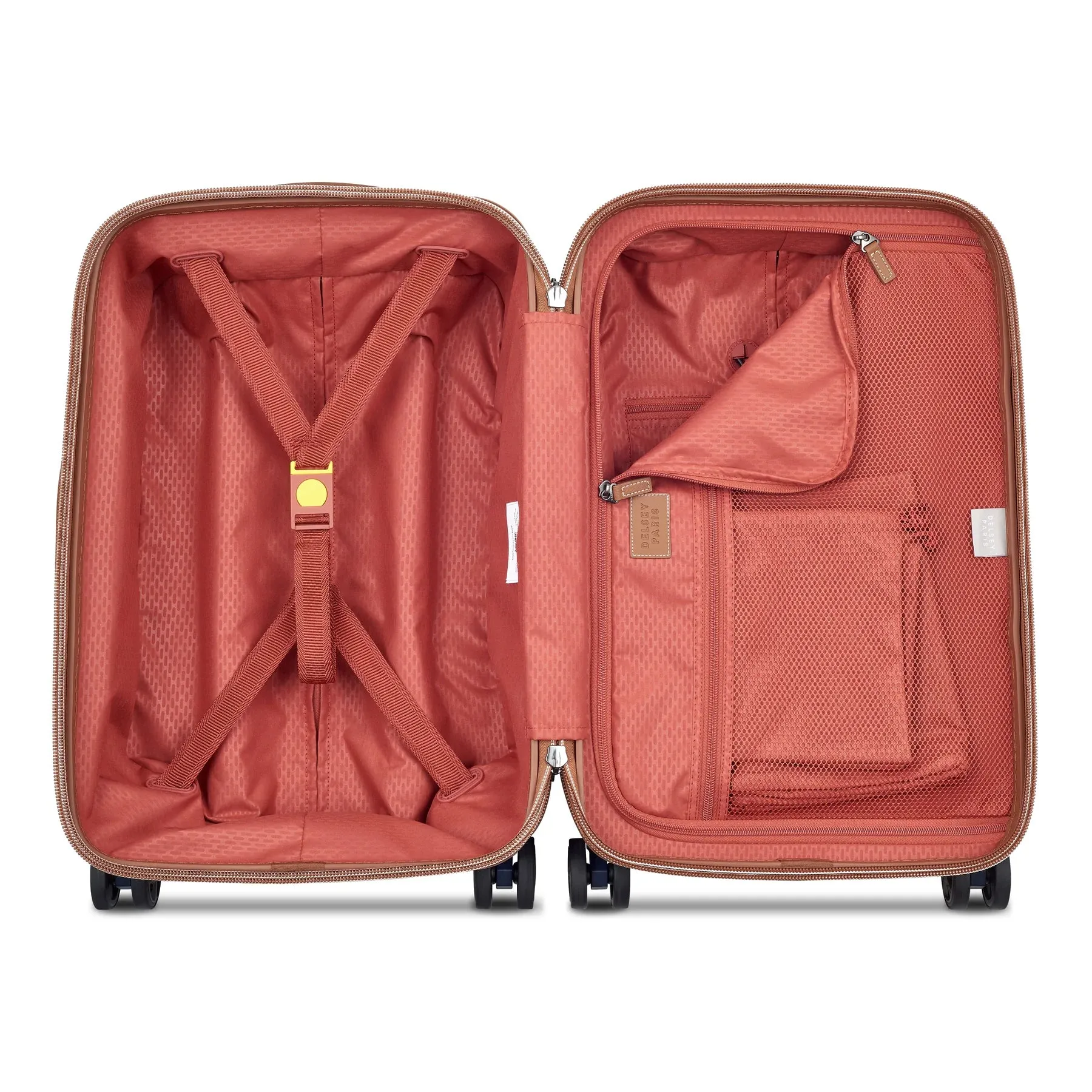 DELSEY CHATELET AIR 2.0 55CM BUSINESS TROLLEY CASE BROWN